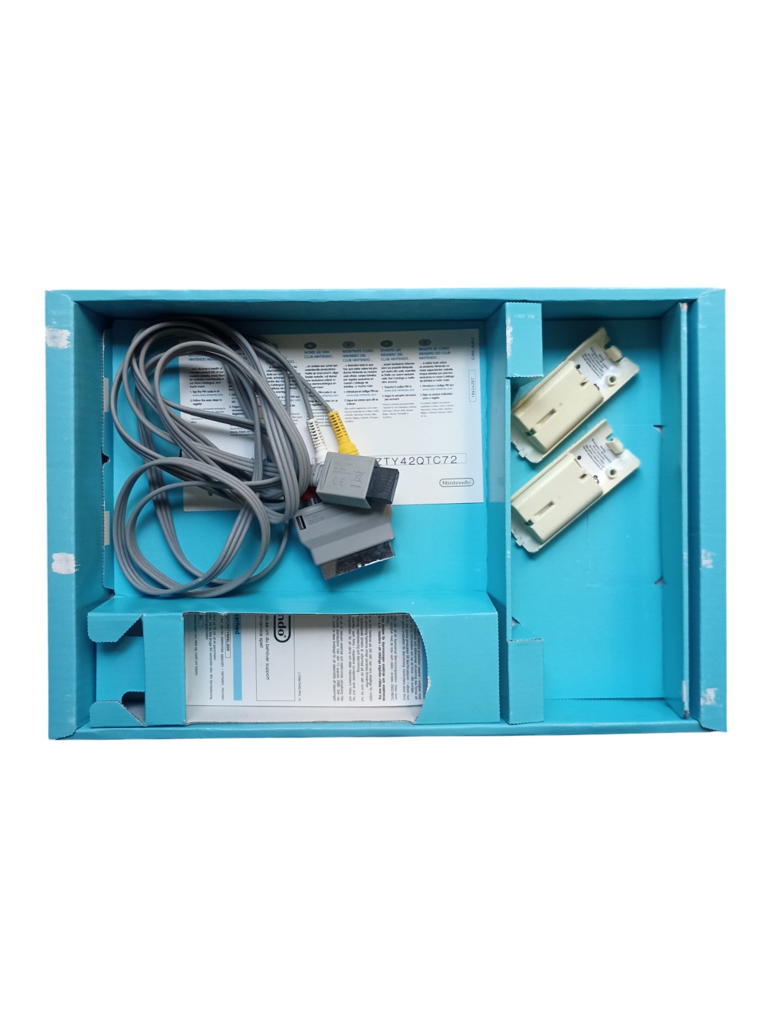 Nintendo Wii Blanche – Pack Wii Sports – Complet en boîte (sans manettes, PAL) - Masaru
