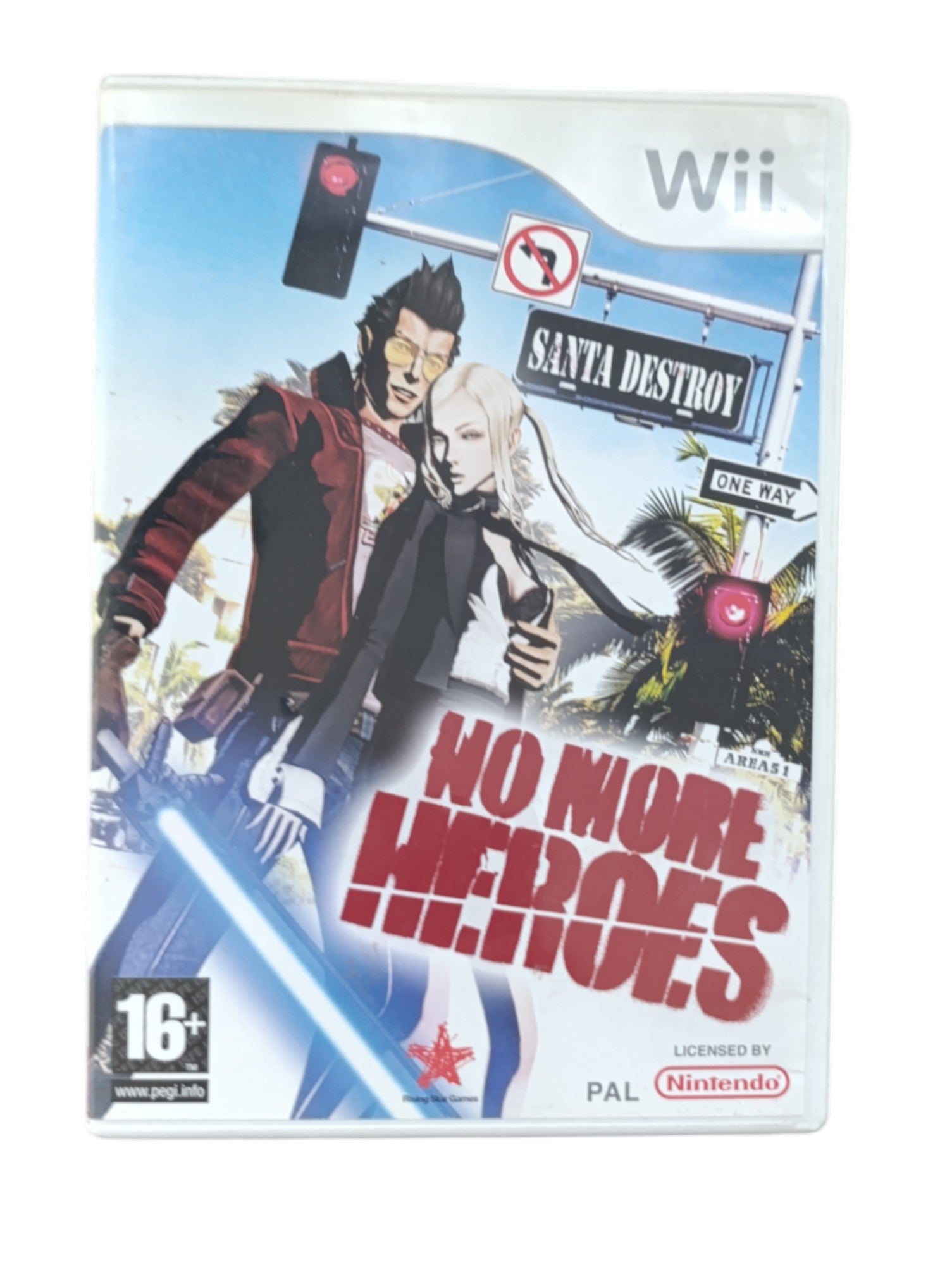No More Heroes Nintendo Wii jeu complet original
