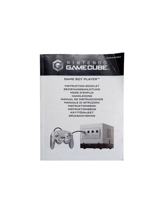 Notice Game Boy Player Nintendo GameCube originale seule