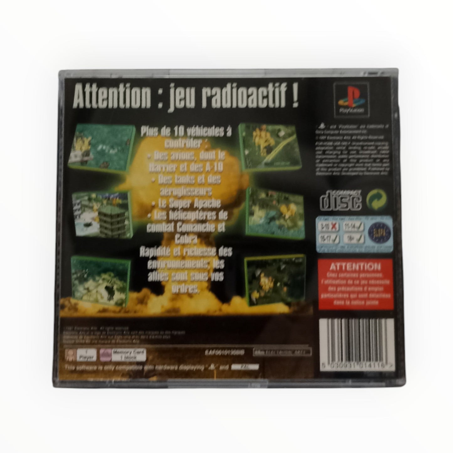 Nuclear Strike – PlayStation 1 (Sans notice) - Masaru