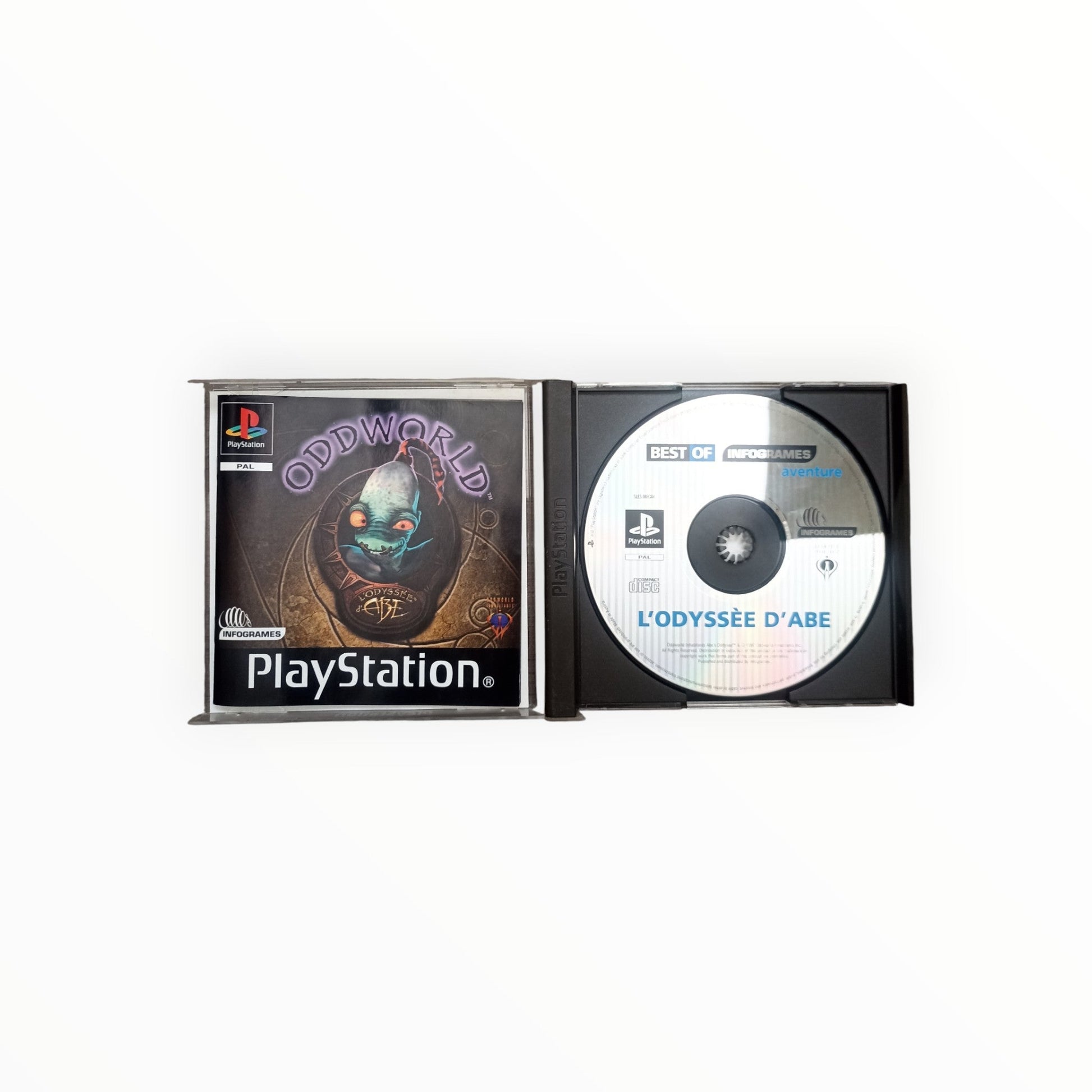 Oddworld: L’Odyssée d’Abe (infogramme) Playstation 1 (PS1) - Masaru