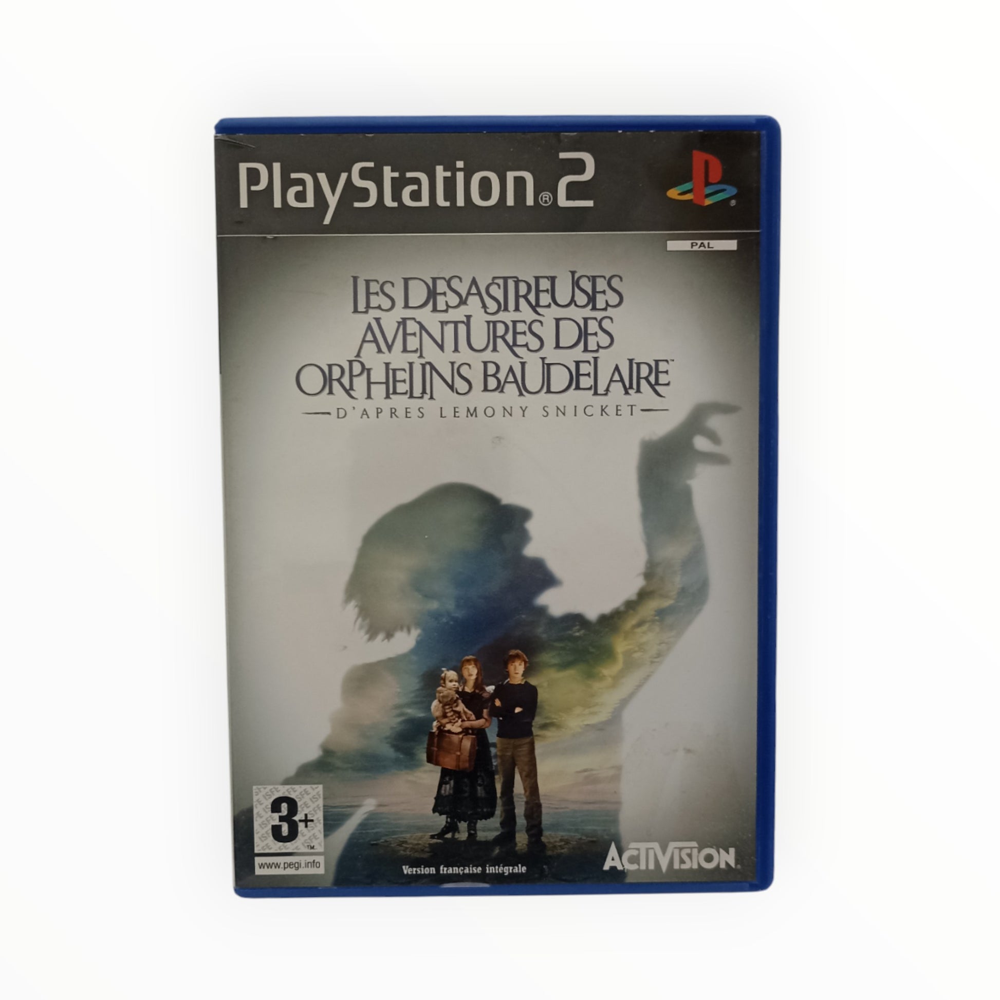 Les Désastreuses Aventures des Orphelins Baudelaire sur PlayStation 2 jeu complet avec boîte et notice