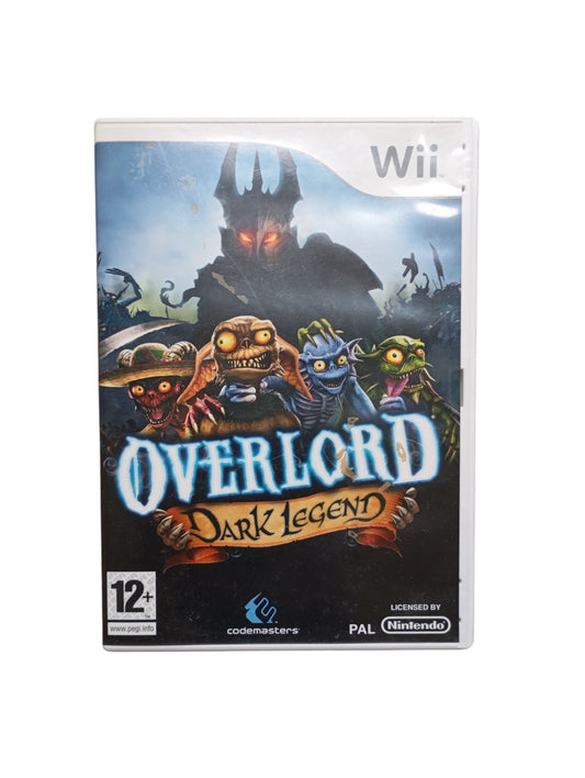 Overlord Dark Legend Nintendo Wii jeu complet original
