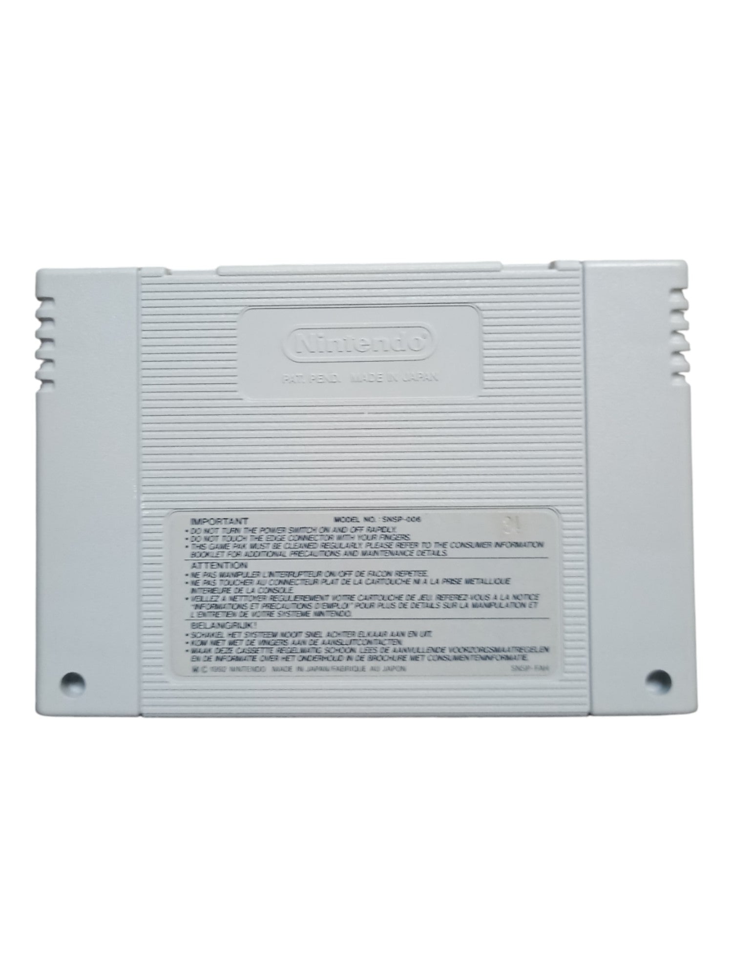 Pac - Attack Super Nintendo (SNES) Complet en boîte avec notice - Masaru