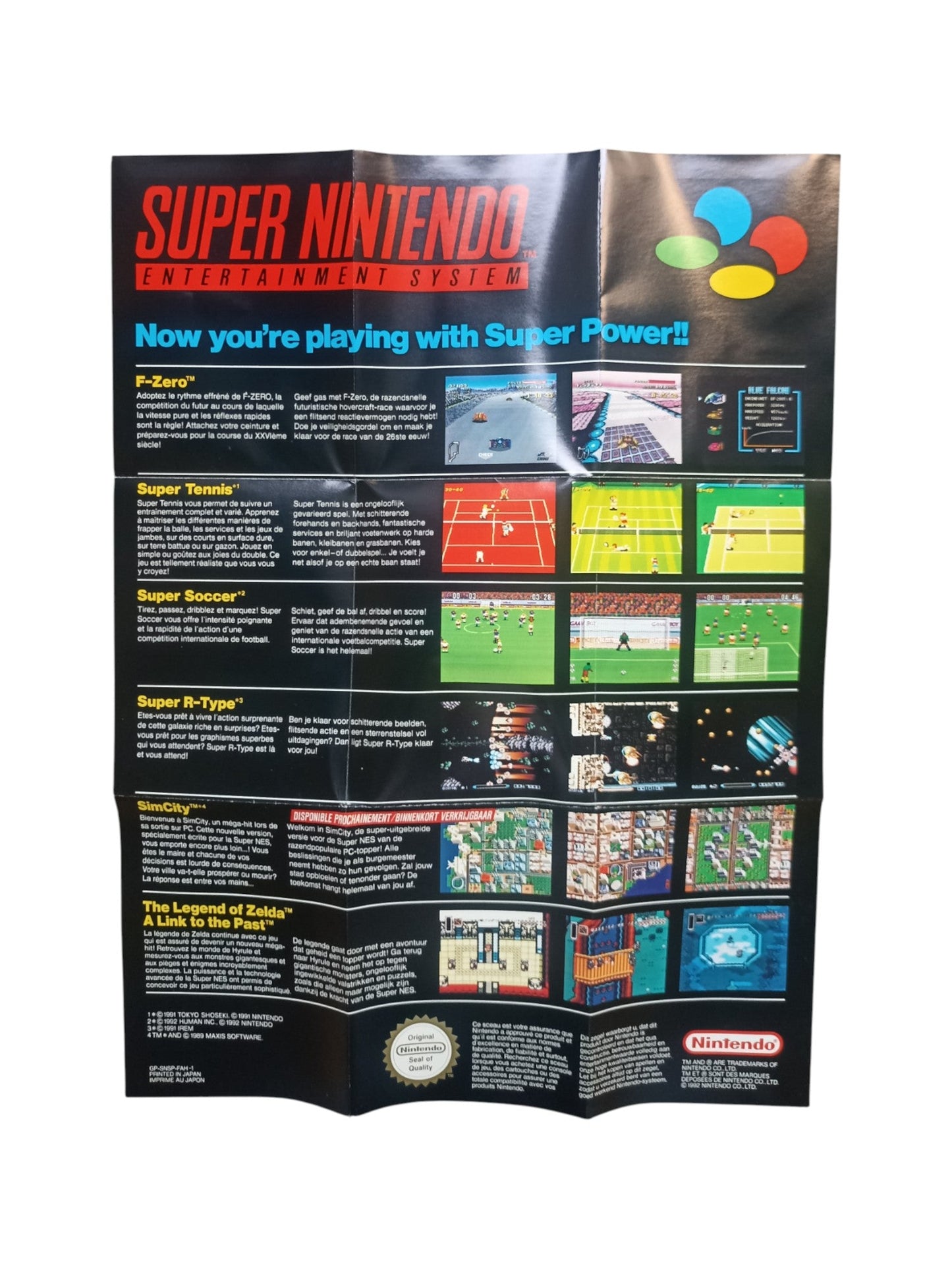 Pac - Attack Super Nintendo (SNES) Complet en boîte avec notice - Masaru