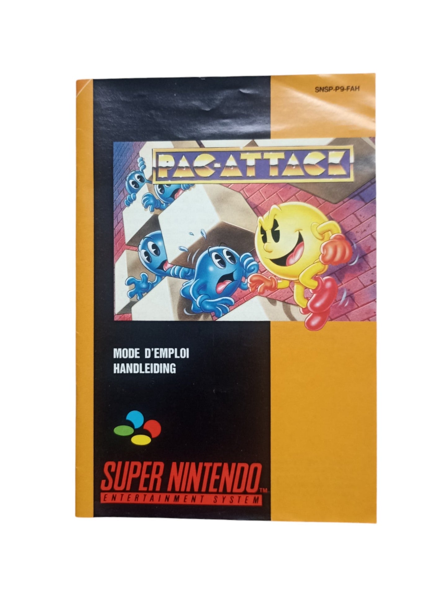 Pac - Attack Super Nintendo (SNES) Complet en boîte avec notice - Masaru