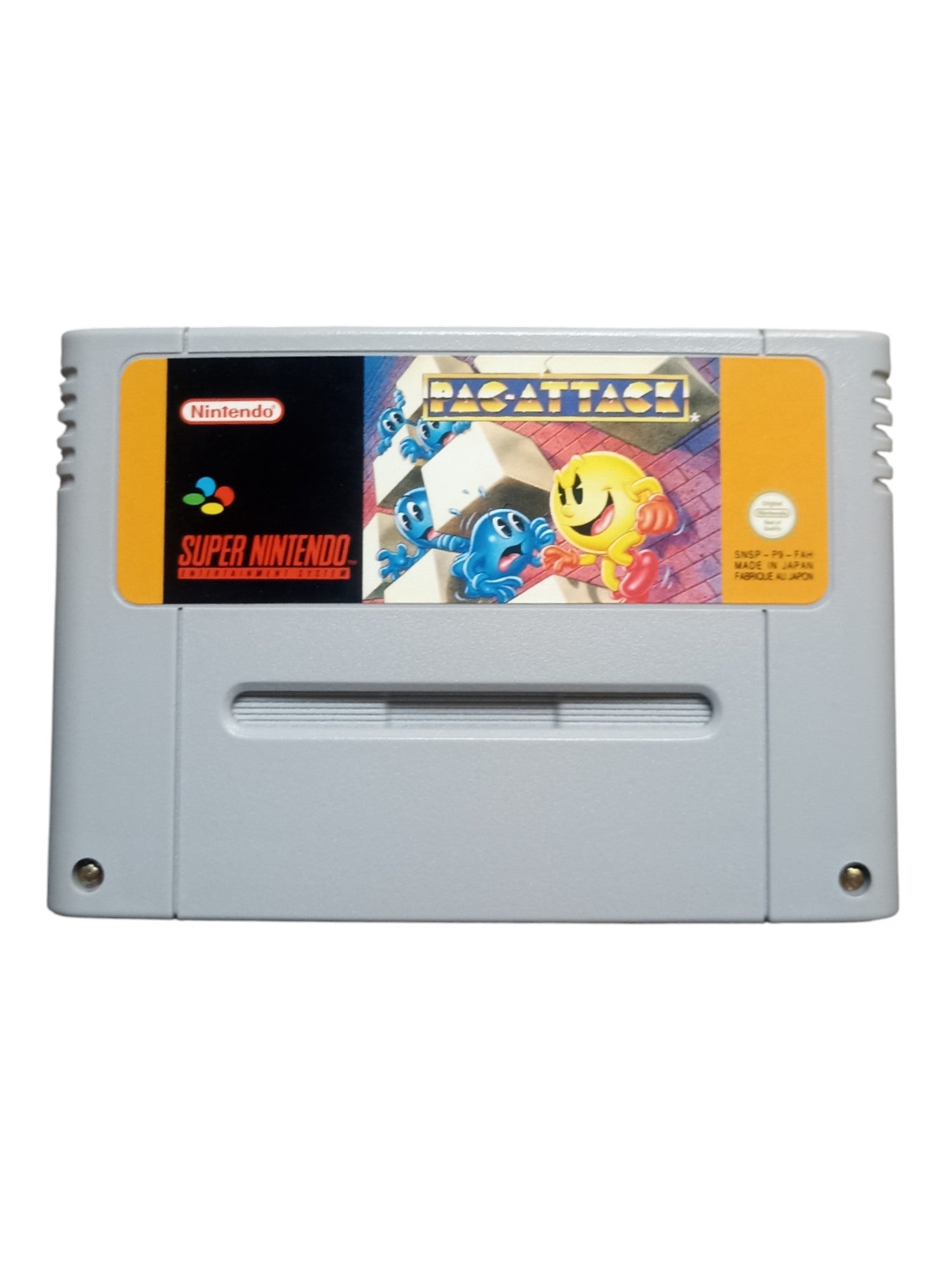 Pac - Attack Super Nintendo (SNES) Complet en boîte avec notice - Masaru