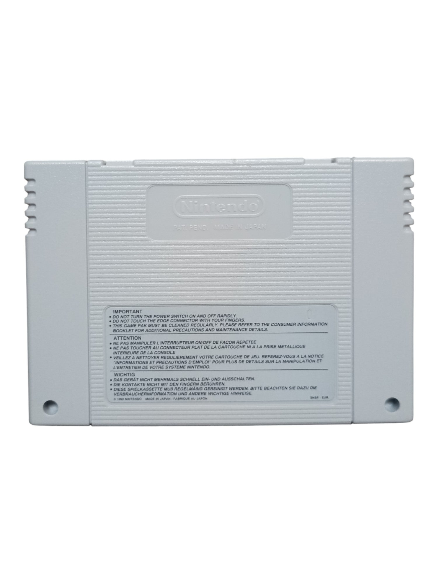 Pac - In - Time SNES – Complet en boîte avec notice - Masaru