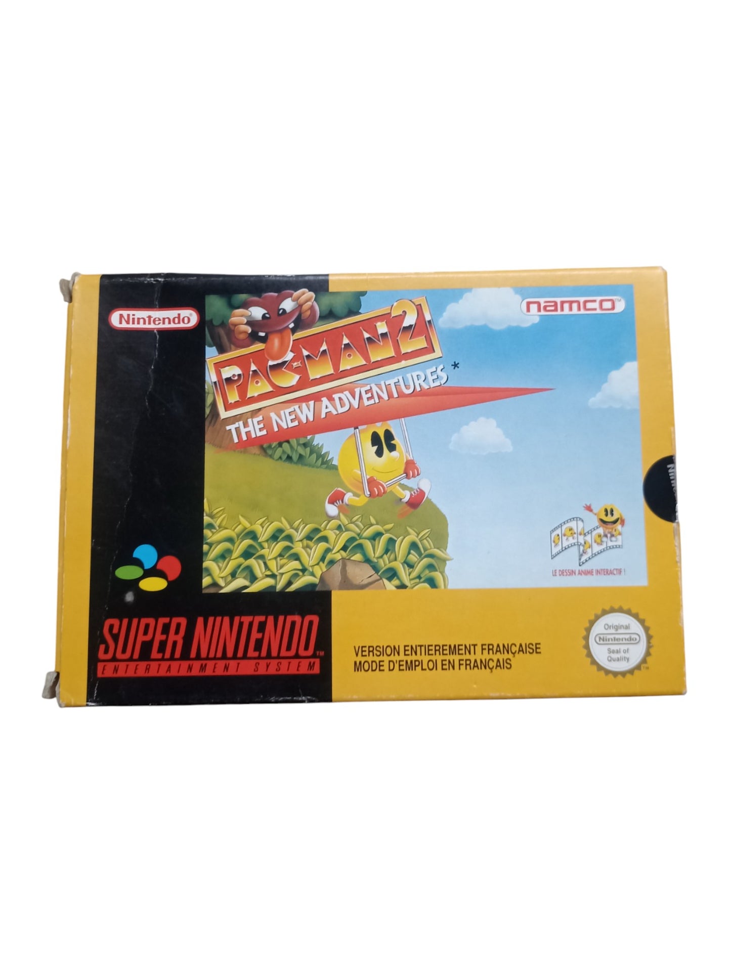 Pac-Man 2 The New Adventures Super Nintendo complet avec boîte et notice originale