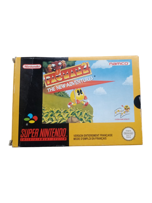 Pac-Man 2 The New Adventures Super Nintendo complet avec boîte et notice originale