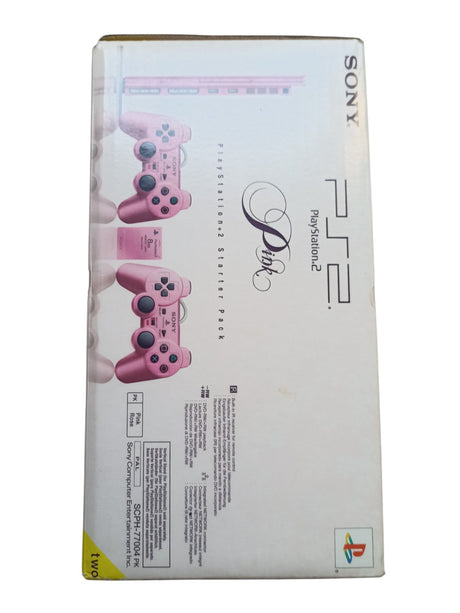 Pack PlayStation 2 Slim Pink – Console + manette + câbles - Masaru