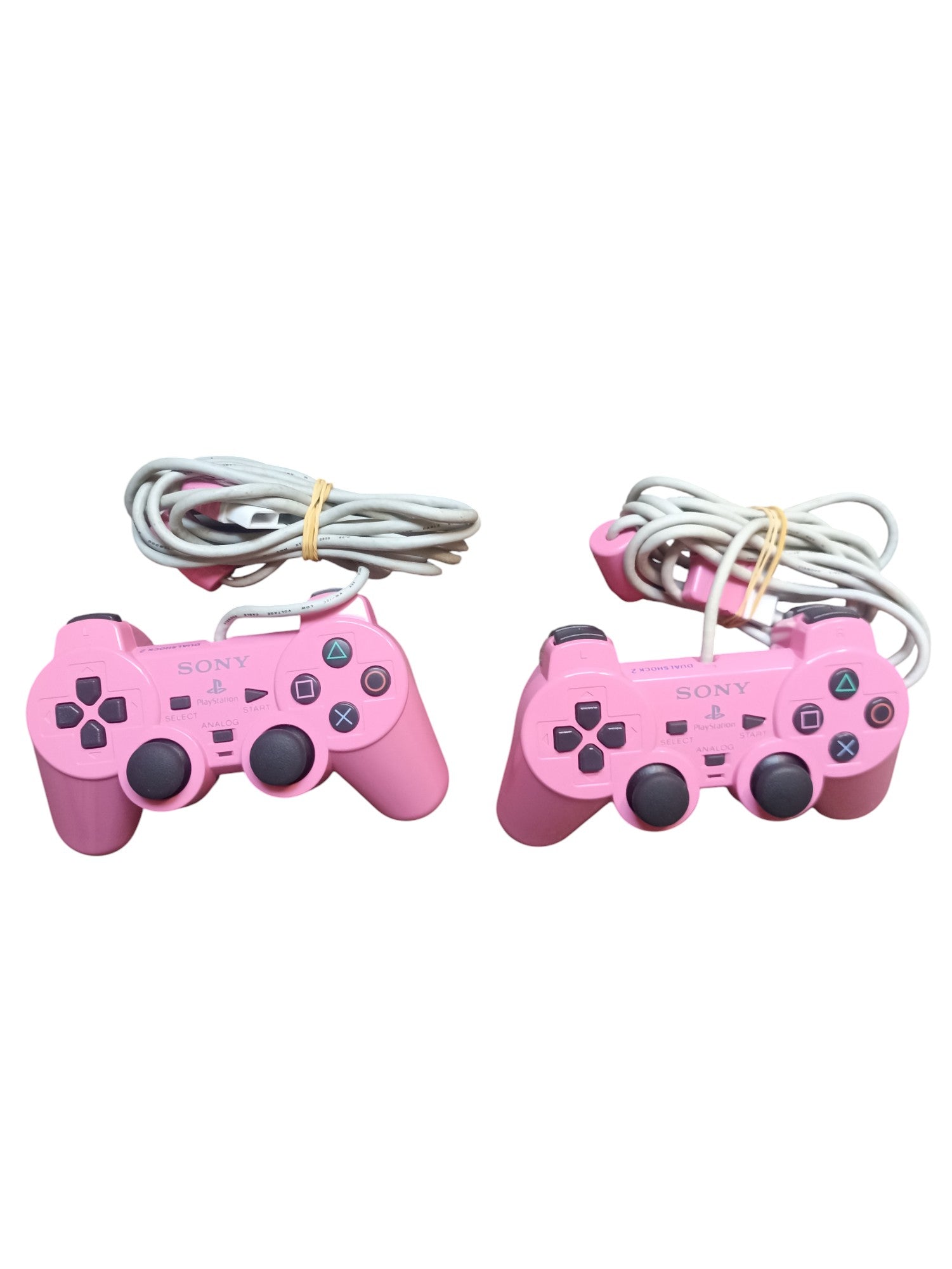 Pack PlayStation 2 Slim Pink – Console + manette + câbles - Masaru