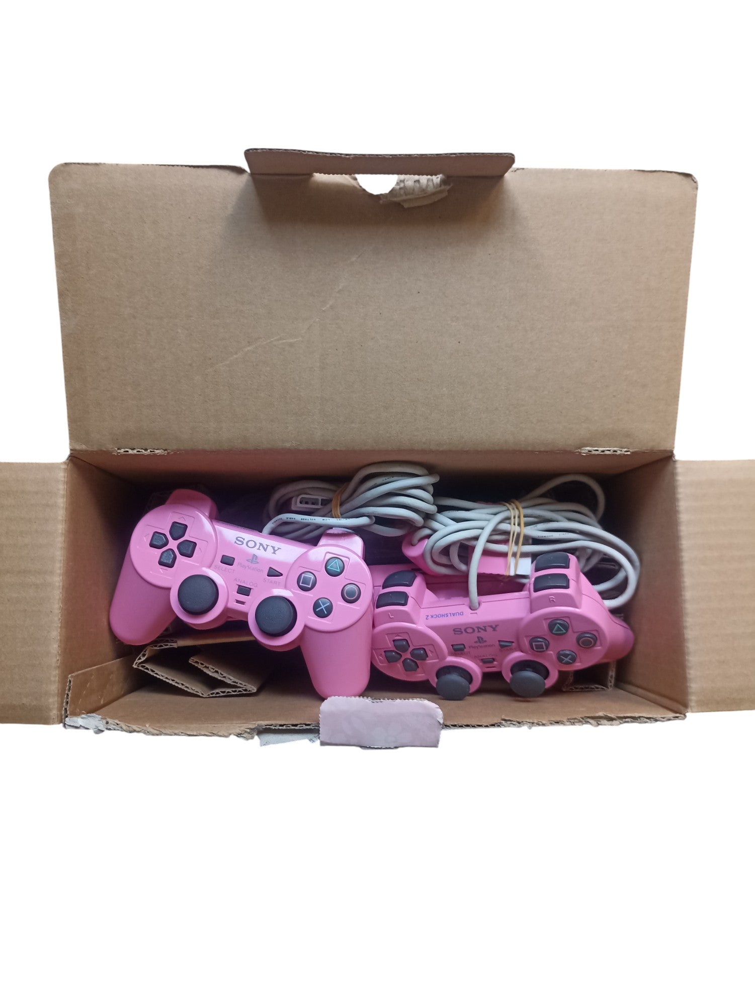 Pack PlayStation 2 Slim Pink – Console + manette + câbles - Masaru