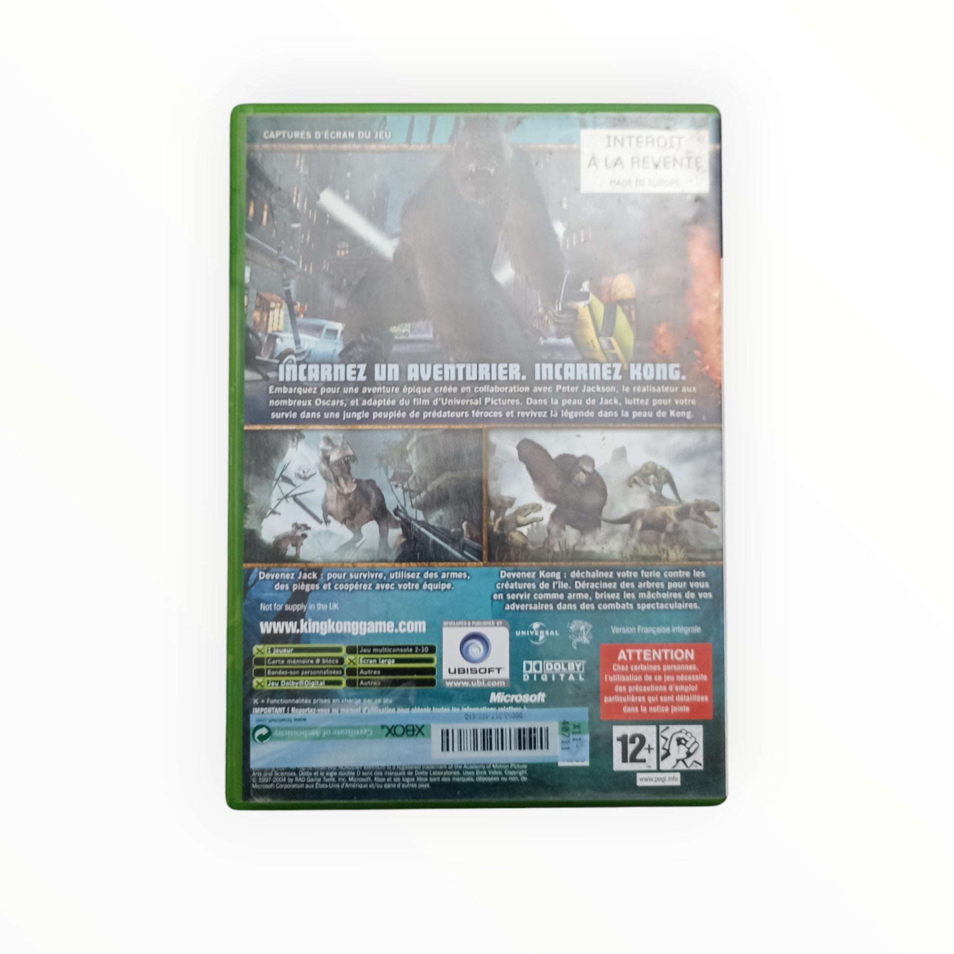 Peter Jackson's King Kong XBOX classics - Masaru