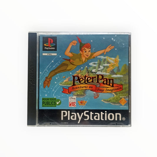 Jeu Peter Pan Aventures au Pays Imaginaire PlayStation 1 complet – version officielle Disney Ubisoft