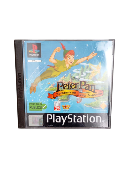 Peter Pan Adventures in Never Land PlayStation 1 complet en boîte avec disque et notice