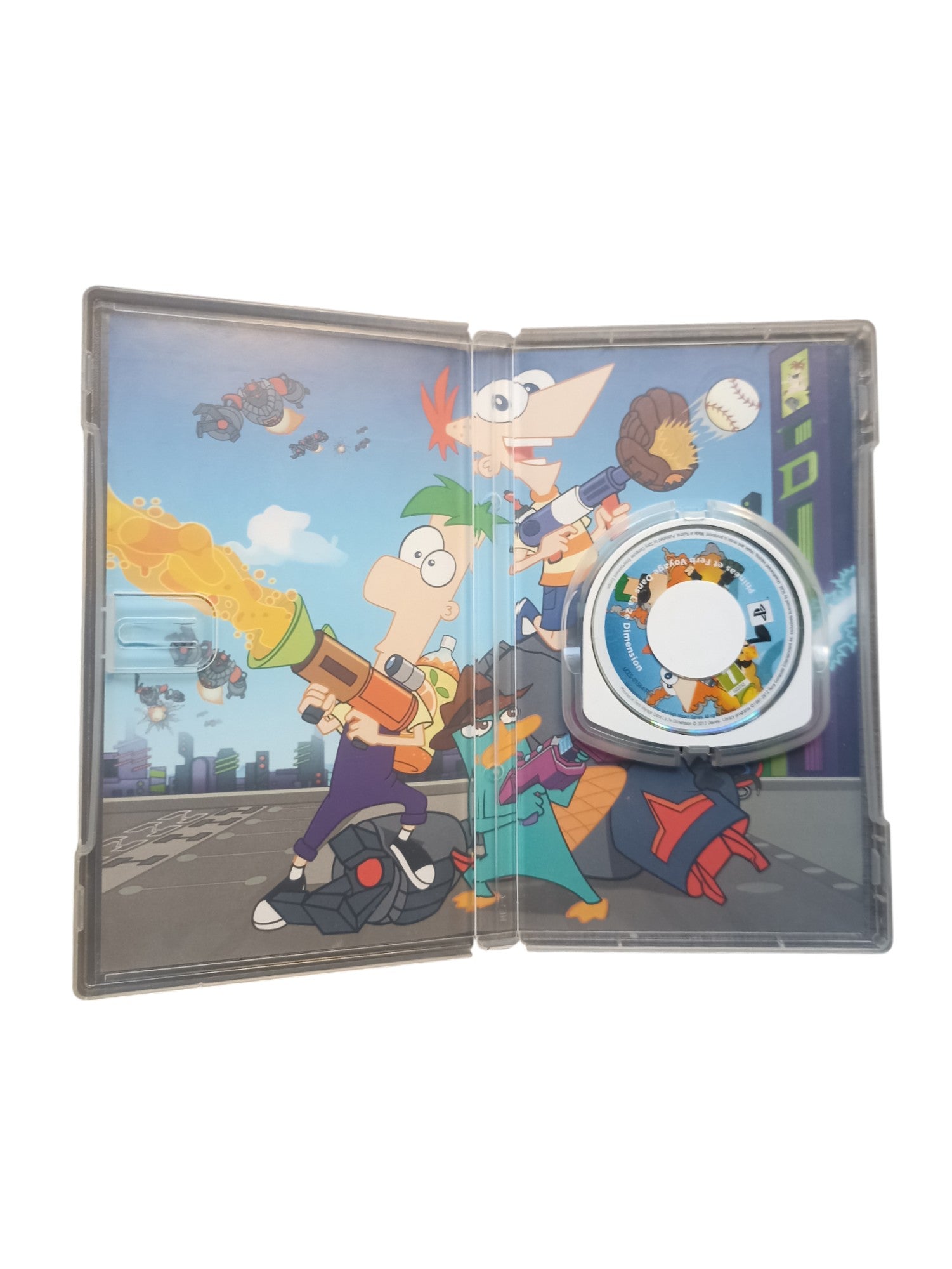 Phineas et Ferb : Voyage dans la 2e Dimension – PSP (sans notice) - Masaru