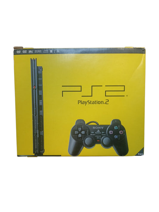PlayStation 2 Slim – Console Sony avec boîte et accessoires (complet) - Masaru