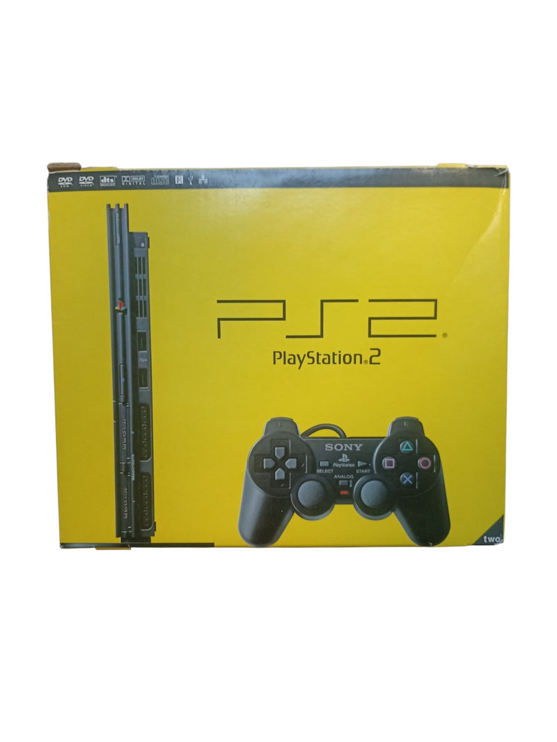 PlayStation 2 Slim – Console Sony avec boîte et accessoires (complet)