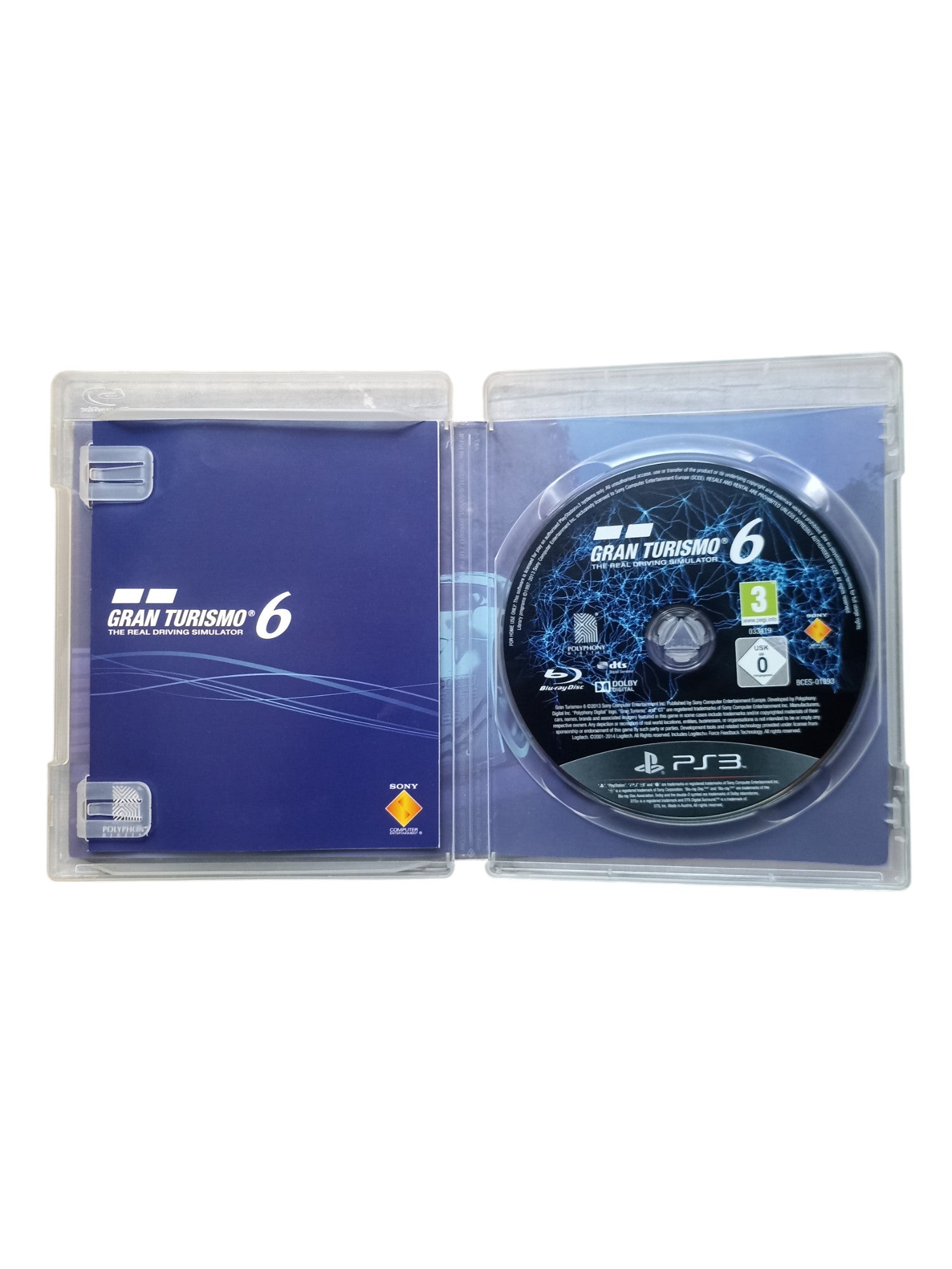 PlayStation 3 Super Slim 500 Go – Pack Gran Turismo 6 + GTA V (sans manette) - Masaru