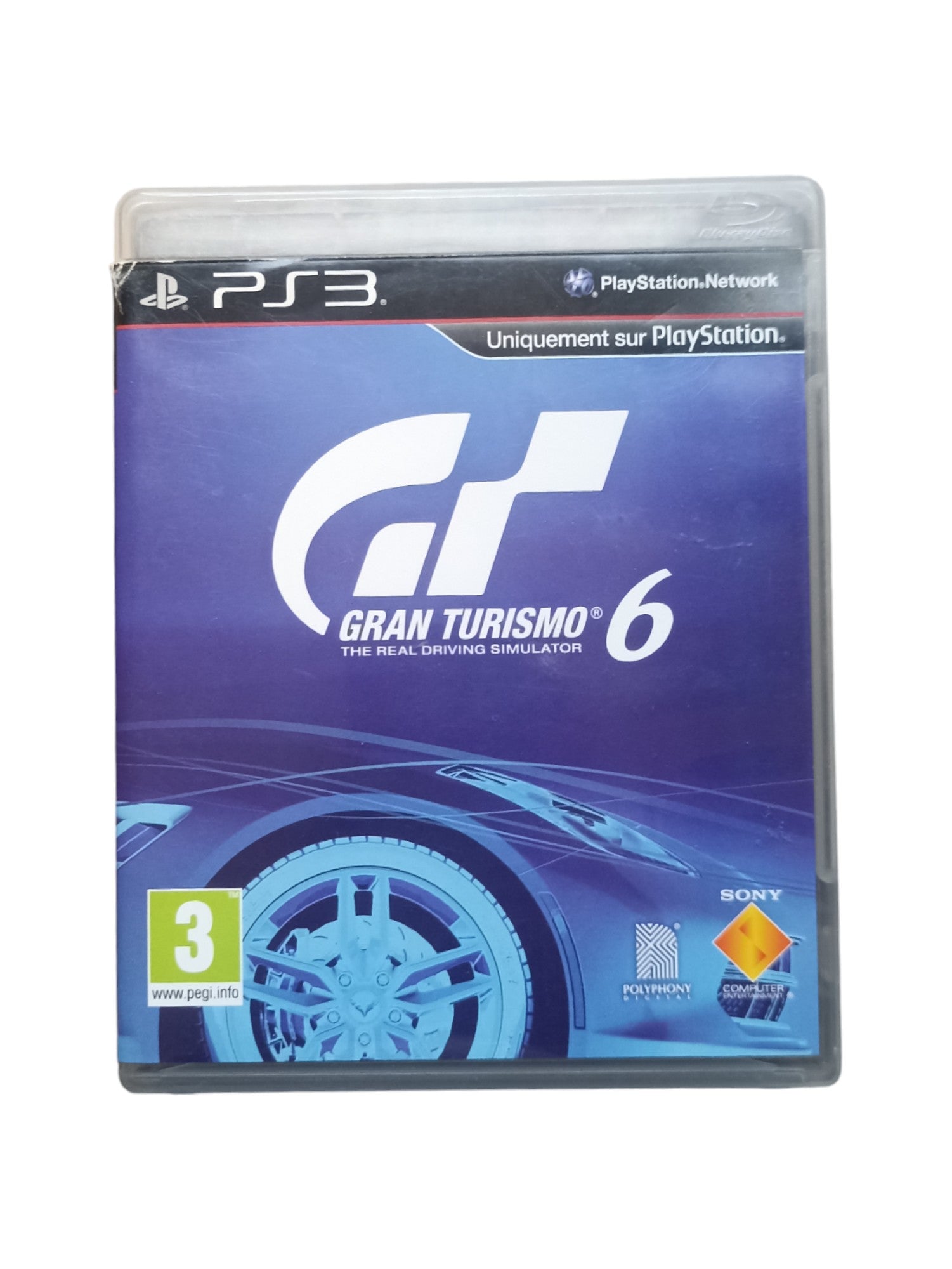 PlayStation 3 Super Slim 500 Go – Pack Gran Turismo 6 + GTA V (sans manette) - Masaru