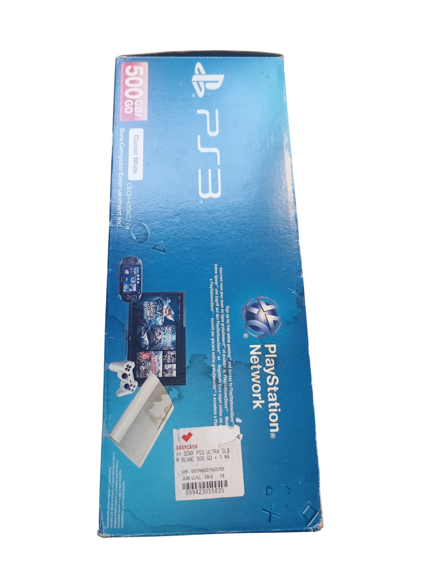 PlayStation 3 Super Slim 500 Go – Pack Gran Turismo 6 + GTA V (sans manette) - Masaru