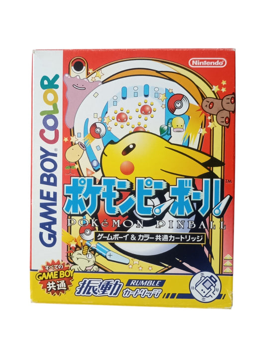 Pokémon Pinball (Game Boy Color – JAP) – Complet en boîte avec notice - Masaru