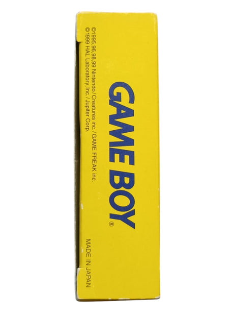 Pokémon Pinball Game Boy Color édition japonaise complet avec boîte et notice