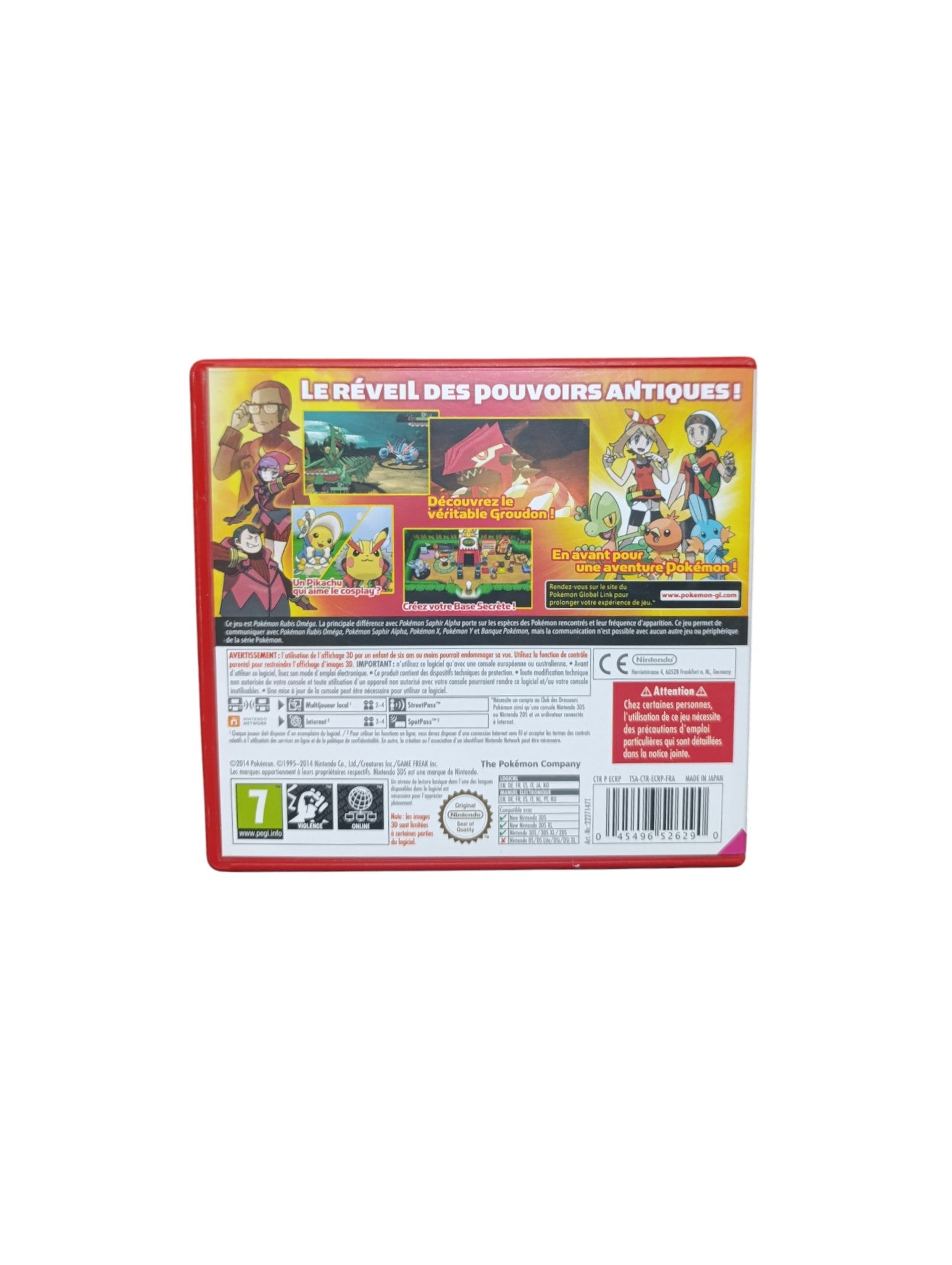 Pokémon Rubis Oméga – Nintendo 3DS (complet en boîte avec notice) - Masaru