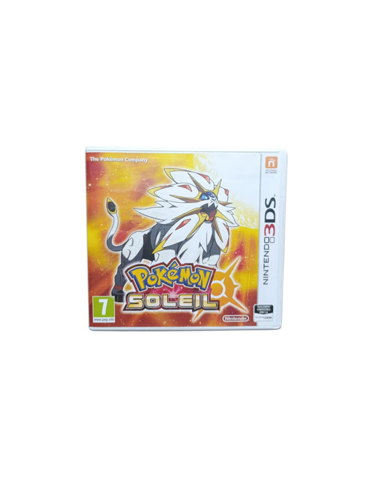 Pokémon Soleil jeu original complet Nintendo 3DS