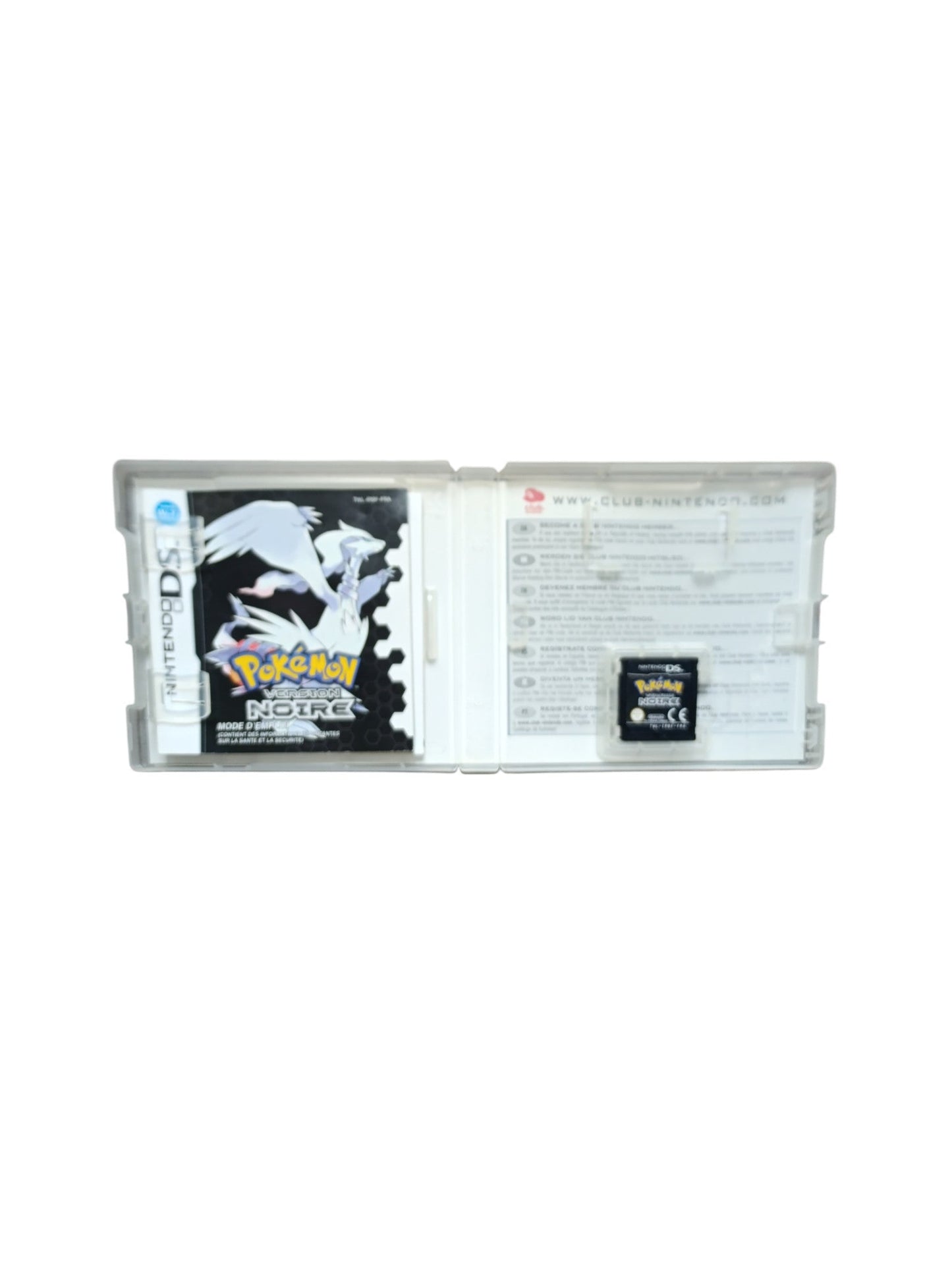 Pokémon Version Noire Nintendo DS en boîte complet - Masaru