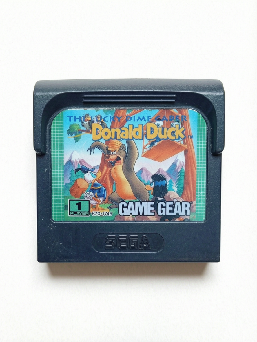 The Lucky Dime Caper starring Donald Duck Game Gear