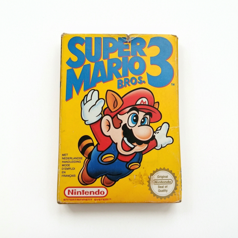Super Mario Bros. 3 – Nintendo NES – Version PAL en boîte