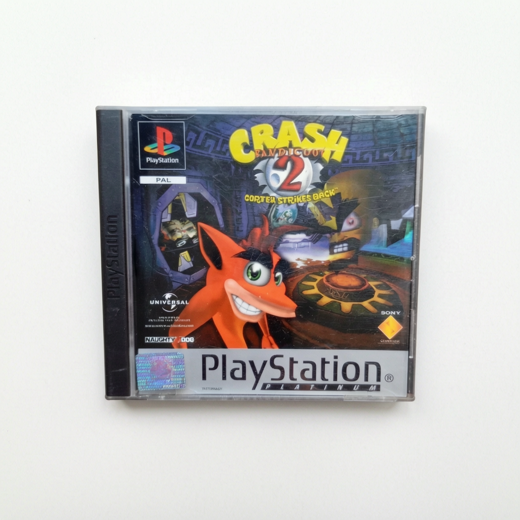 Crash Bandicoot 2 : Cortex Strikes Back Version Platinium Playstation 1 (PS1)