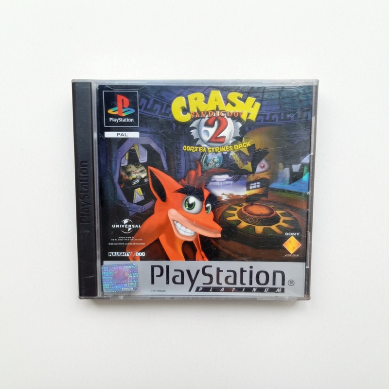 Crash Bandicoot 2 : Cortex Strikes Back Version Platinium Playstation 1 (PS1)