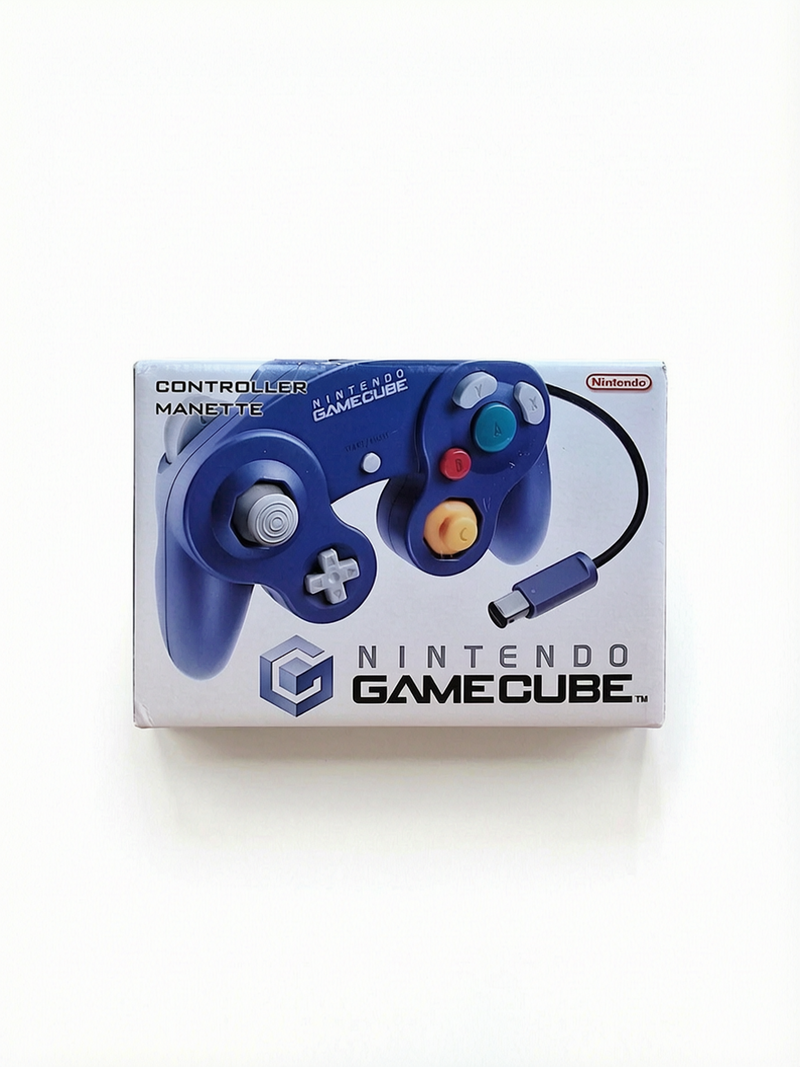 Manette Violette Gamecube en boîte