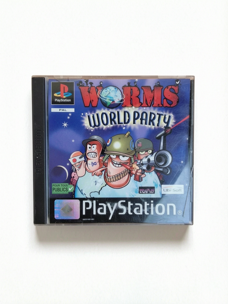 Worms World Party Playstation 1 (PS1)