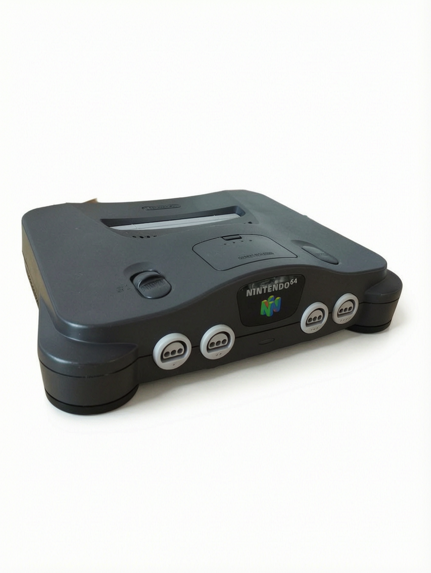 Console Noire Nintendo 64 (FRA)