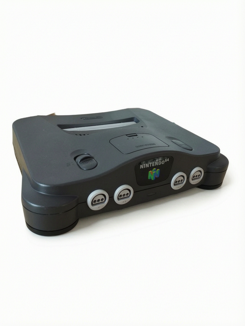 Console Noire Nintendo 64 (FRA)