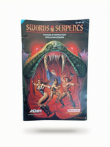 Notice Swords And Serpents NES