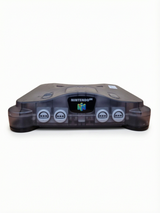 Console Nintendo 64 N64 Noire Transparent