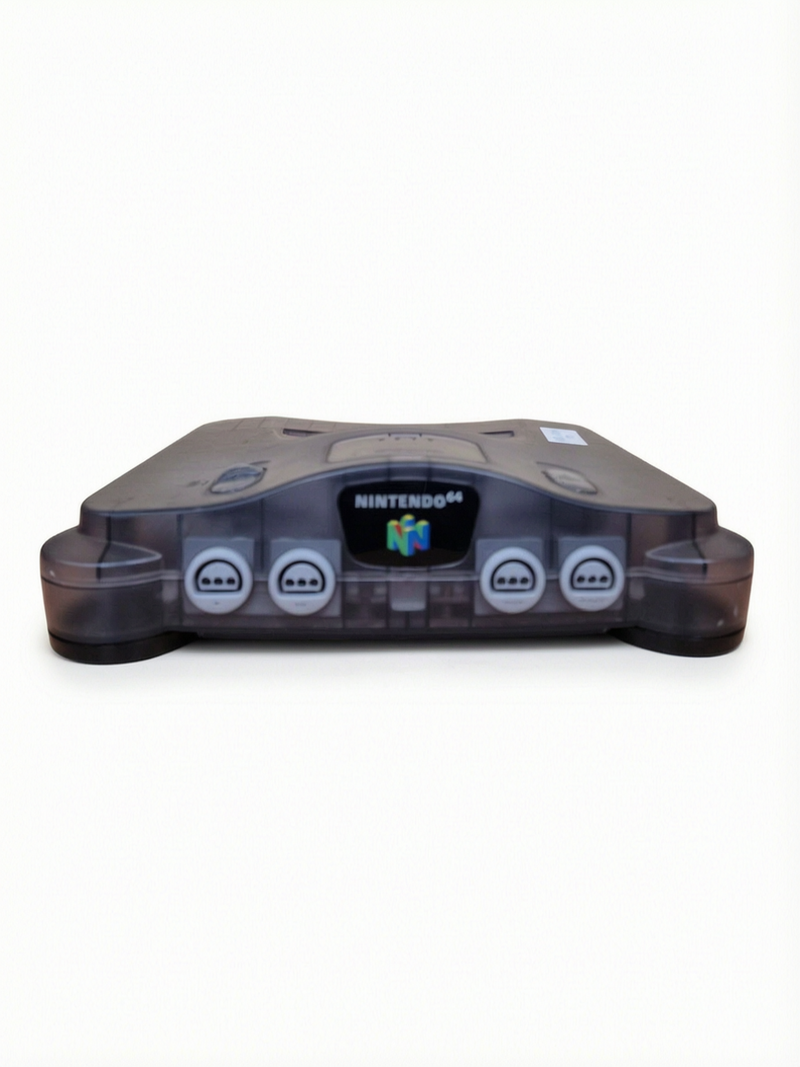 Console Nintendo 64 N64 Noire Transparent