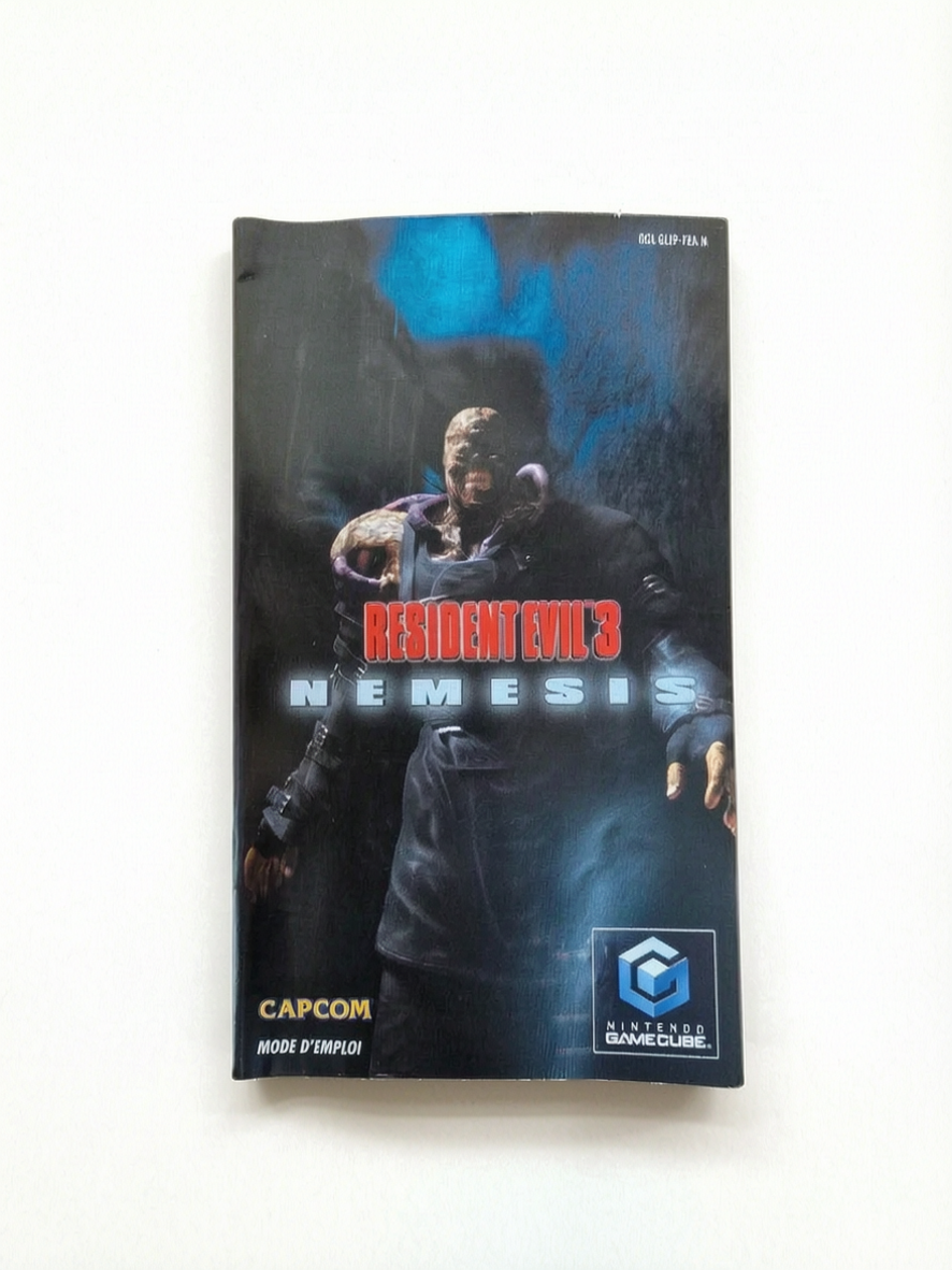 Notice Resident Evil 3 GameCube
