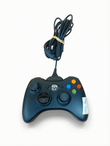 Manette Noire Xbox 360 + fil de connexion