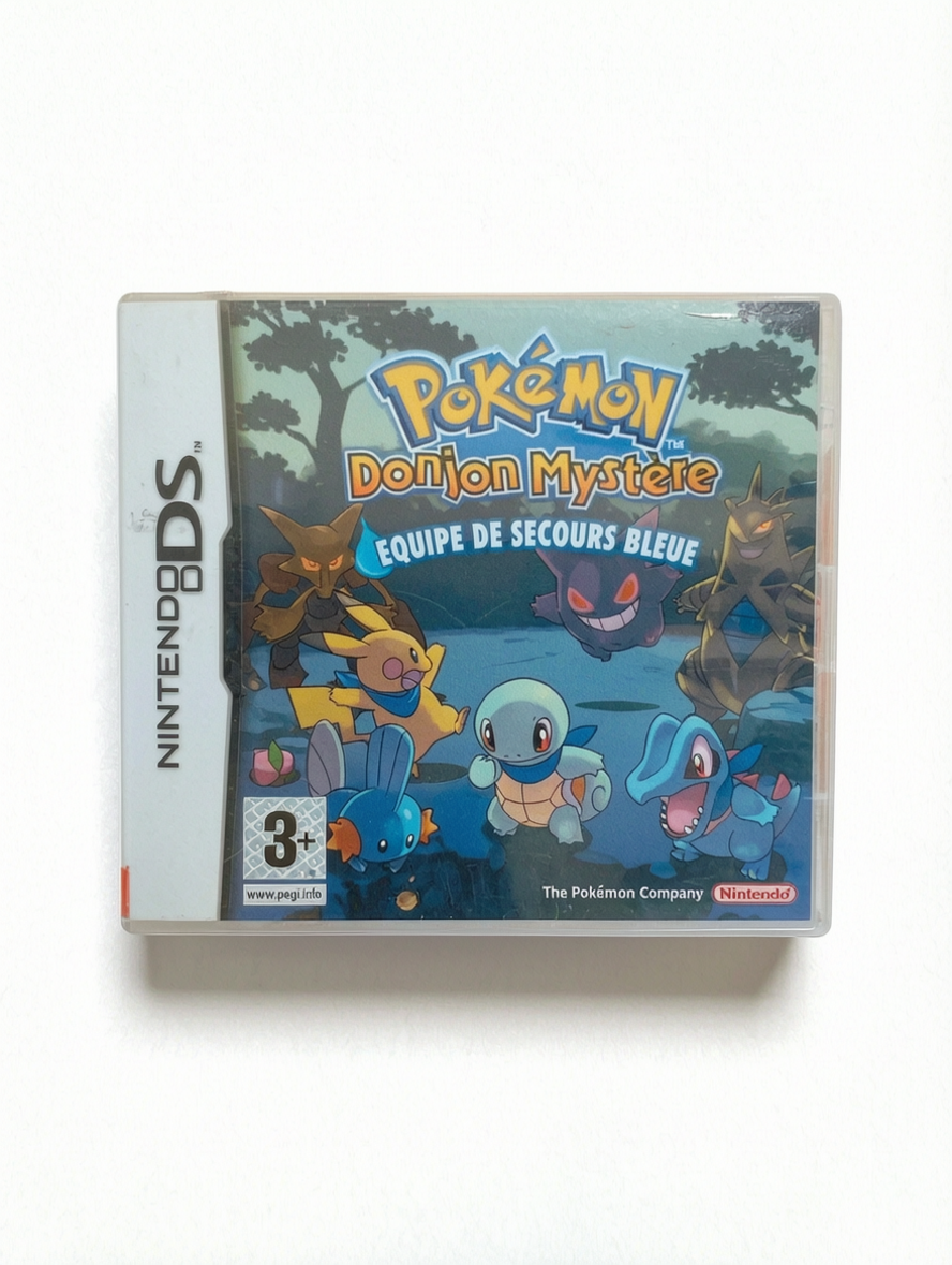 Pokémon Donjon Mystère : Equipe de Secours Bleue (Boite + Notice)