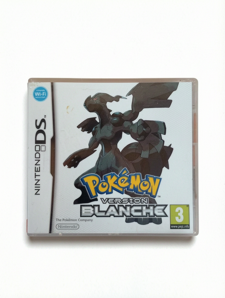Boite + Notice Pokémon Version Blanche Nintendo DS