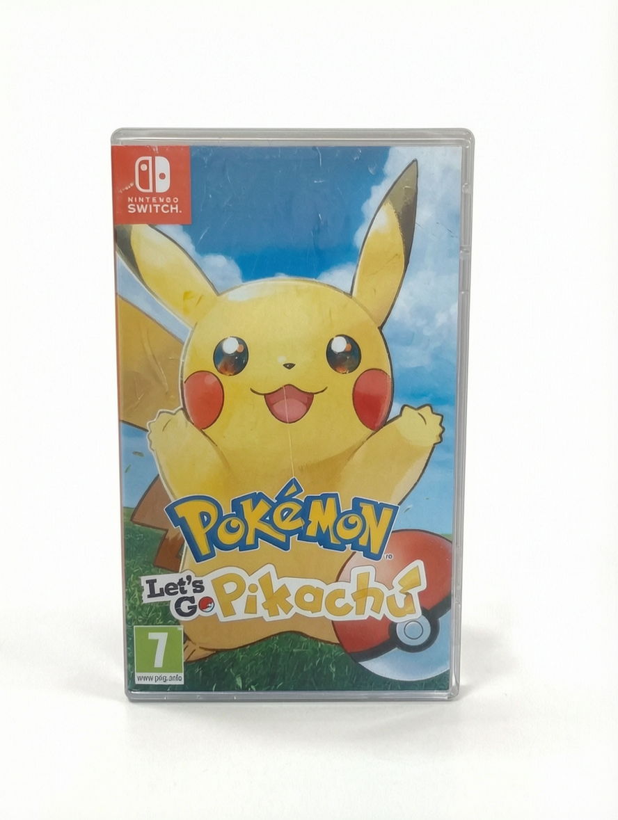 Boîte Pokémon Let's Go Pikachu Nintendo Switch