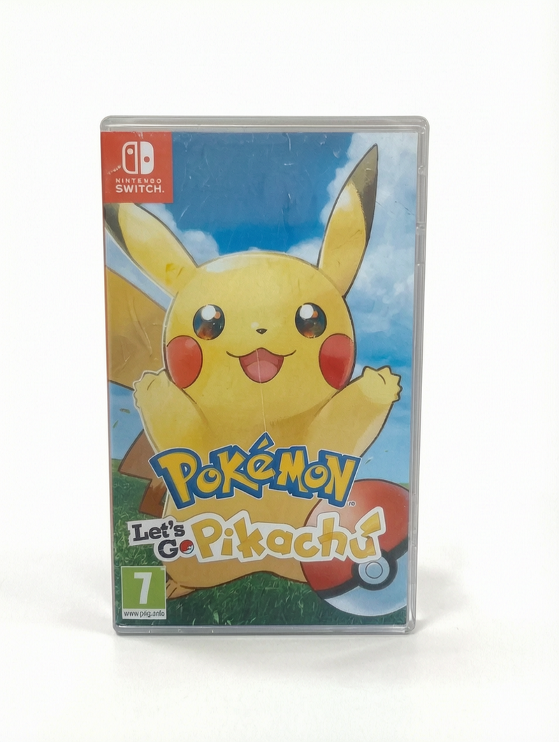 Boîte Pokémon Let's Go Pikachu Nintendo Switch