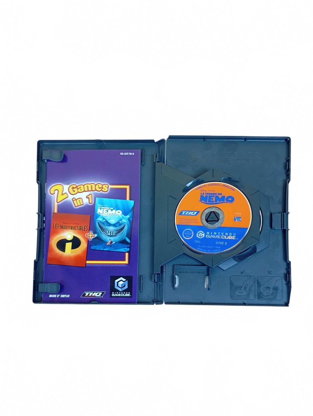 2 En 1 : Les Indestructibles + Le Monde de Nemo GameCube