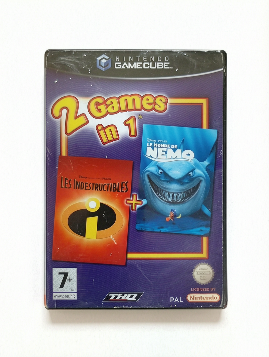 2 En 1 : Les Indestructibles + Le Monde de Nemo GameCube